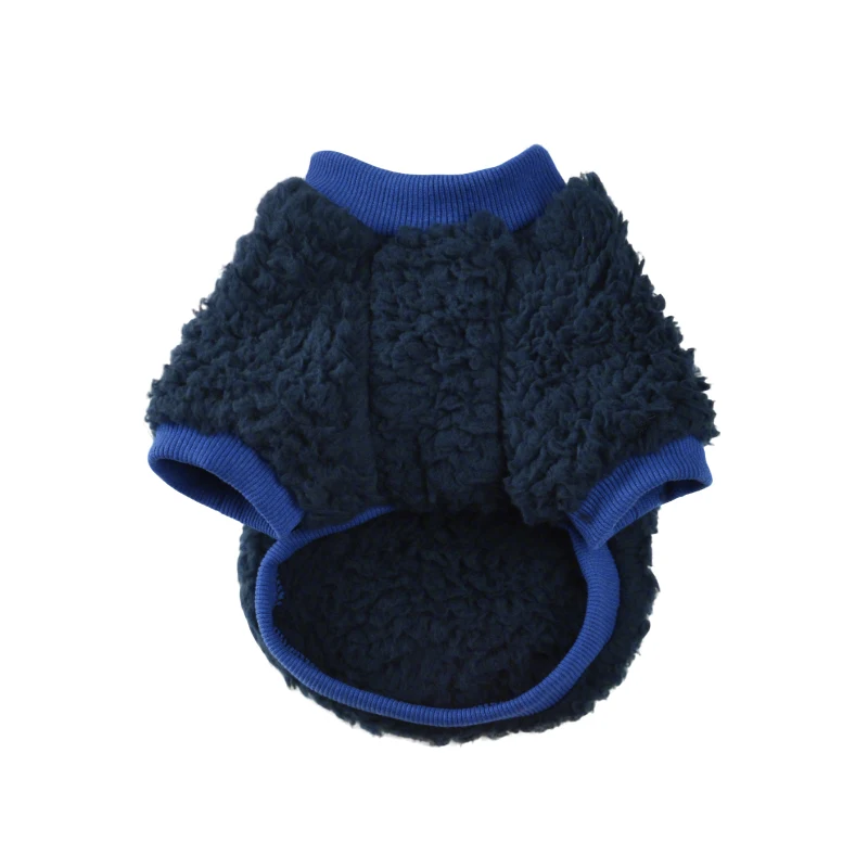 Ropa de invierno para perros, abrigo para mascotas para perros pequeños y medianos, suéter de lana cálido para gatos y gatitos, chaqueta, ropa para cachorros, Chihuahua, Bulldog Francés - imagen 4