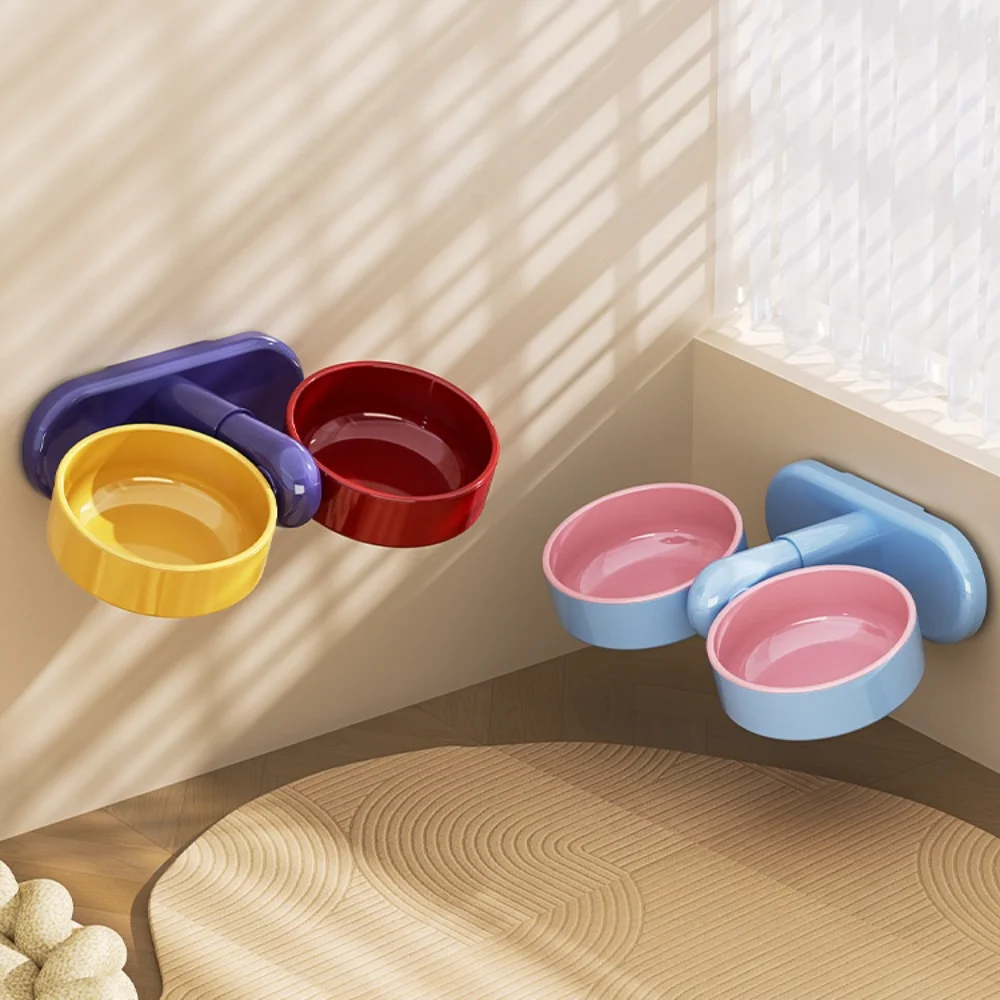 Comedero elevado regulable para perros y gatos – Giratorio 360° - imagen 2