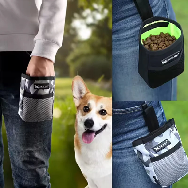 Bolsa de bolsillo para alimentación de mascotas, bolsa de entrenamiento para cachorros y perros, cebo para aperitivos, bolsa de agilidad para obediencia, bolsa de comida, bolsillo para aperitivos, recompensa, riñonera - imagen 4