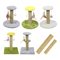 Rascador de sisal premium para gatos - poste rasca muebles duradero