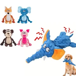 Juguete peluche sonoro para perros y cachorros resistente, atractivo