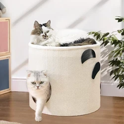 Torre de escalada y condo para gatos – Mueble 2 en 1