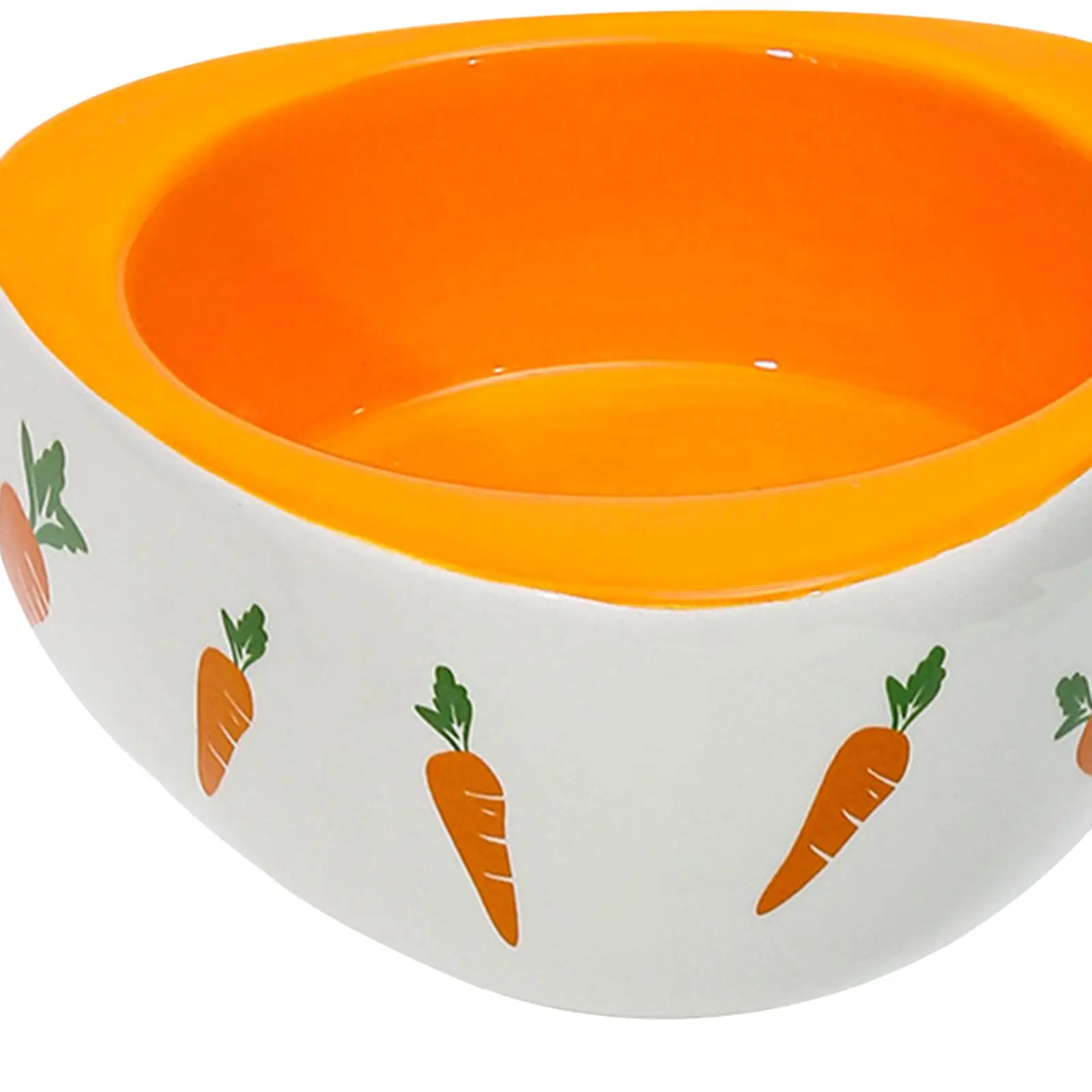 Cuenco antideslizante para comedero de conejo, cuenco de cerámica para hámster, cuenco para alimentación, cuenco de comida para perros y gatos, para cachorros, gatitos, animales pequeños y pájaros - imagen 5