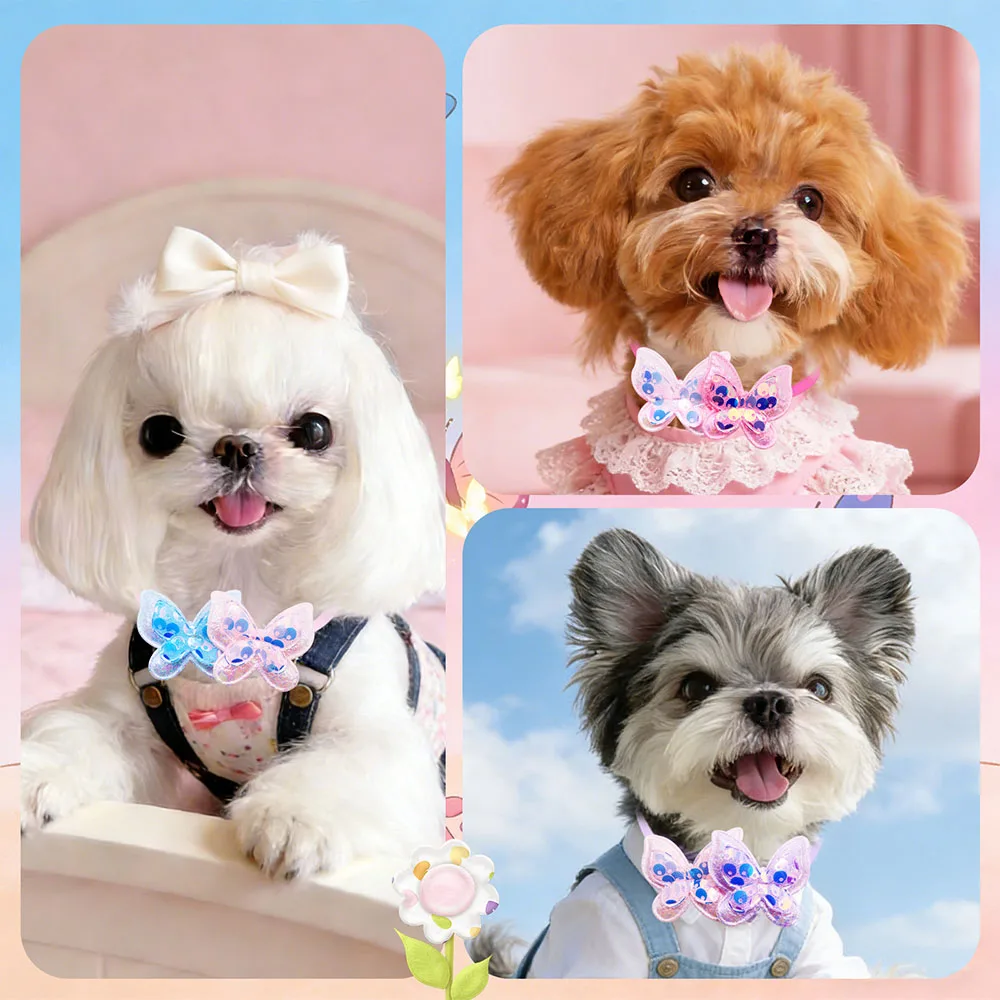 Lazos ajustables forma mariposa para perros – Decorativos - imagen 2