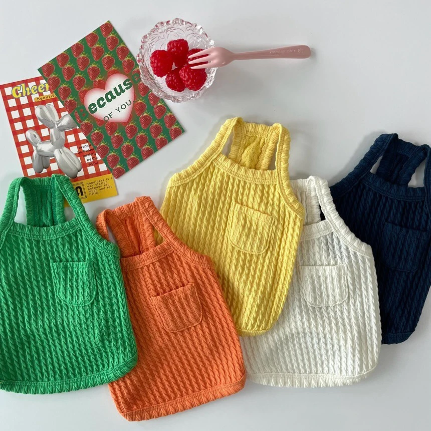 Chaleco fino de verano para perros, ropa transpirable para perros pequeños, Chihuahua, Bulldog Francés, ropa para cachorros, accesorios para perros