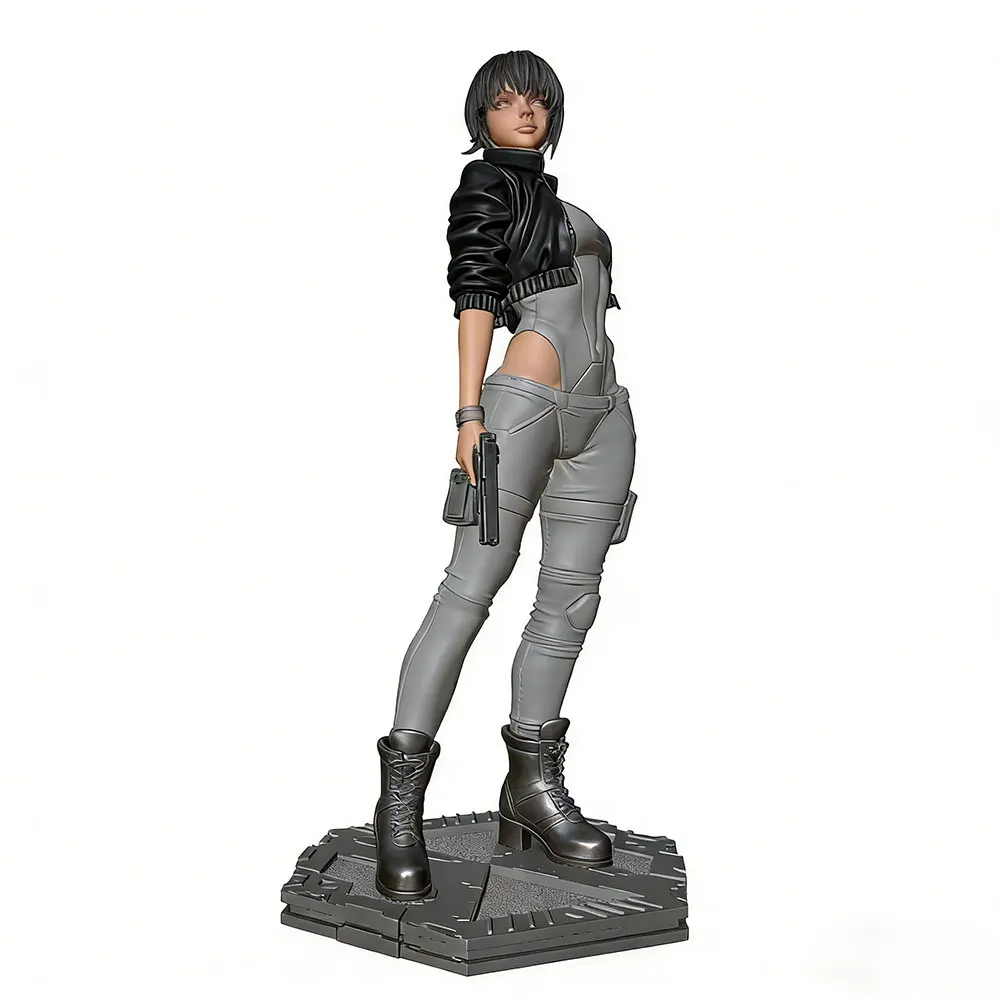Miniatura GK 1/24 – Figura anime sin montar para coleccionistas