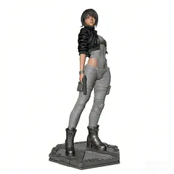 Miniatura GK 1/24 – Figura anime sin montar para coleccionistas