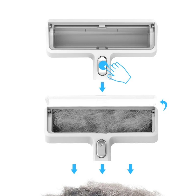 Nuevo Removedor de pelo para mascotas, cepillo adhesivo, removedor de pelo para perros y gatos, sofá, ropa, alfombra, cepillo rodillo - imagen 5