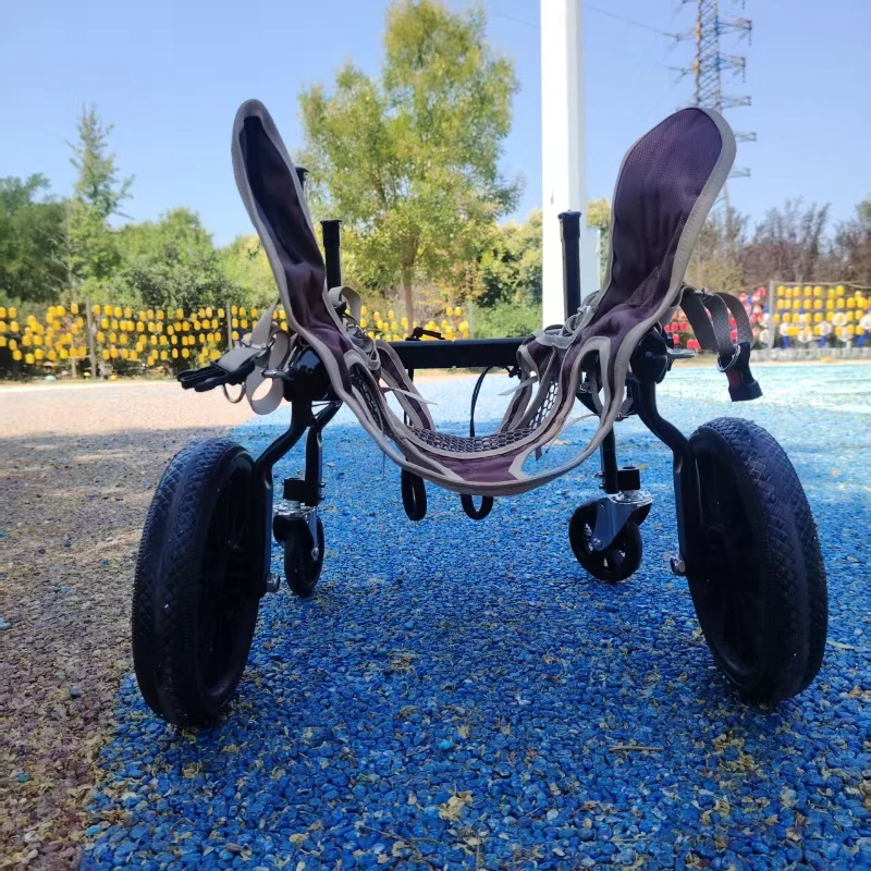 Silla de ruedas para perros con patas traseras paralizadas - 4 ruedas - imagen 5