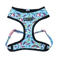 Blue dog harness