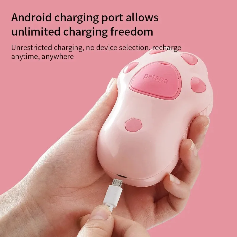 Cepillo eléctrico de vapor 3 en 1 para gatos y perros – peine, masaje - imagen 4