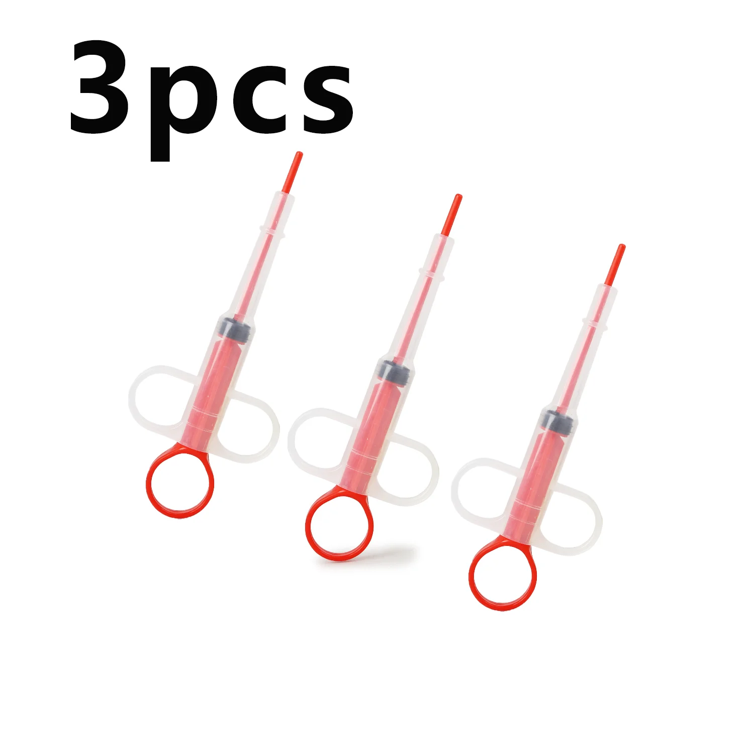 3pcs red