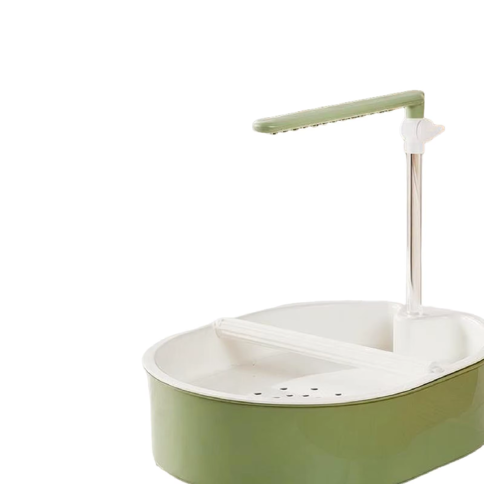 Bañera automática con agua circulante para loros – Piscina interior - imagen 3