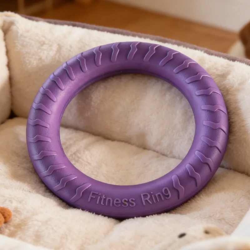 Juguete látex con anillos para perros – Masticable y resistente - imagen 5