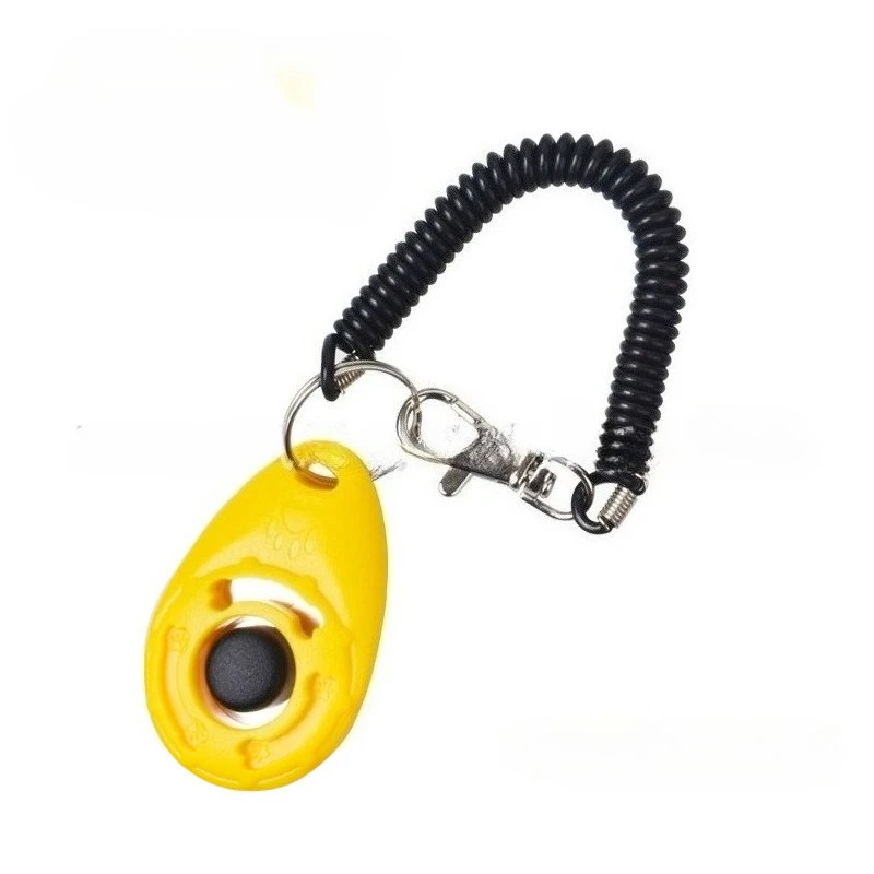 Clicker de entrenamiento para mascotas, juguete para perros y gatos, llavero de primavera, suministros de entrenamiento para mascotas con sonido portátil - imagen 5