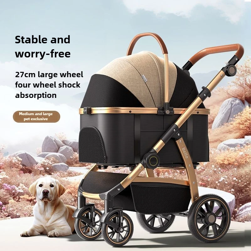 Transportín plegable cómodo para gatos y perros - imagen 2