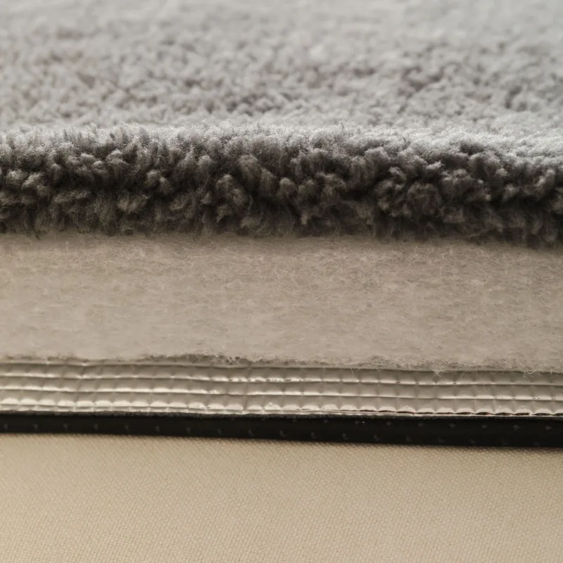 Esteras cálidas de lana para mascotas, funda protectora para sofá, perros, almohadillas suaves sólidas para nido, manta para dormir para viajes al aire libre, cachorros y gatitos, invierno - imagen 5