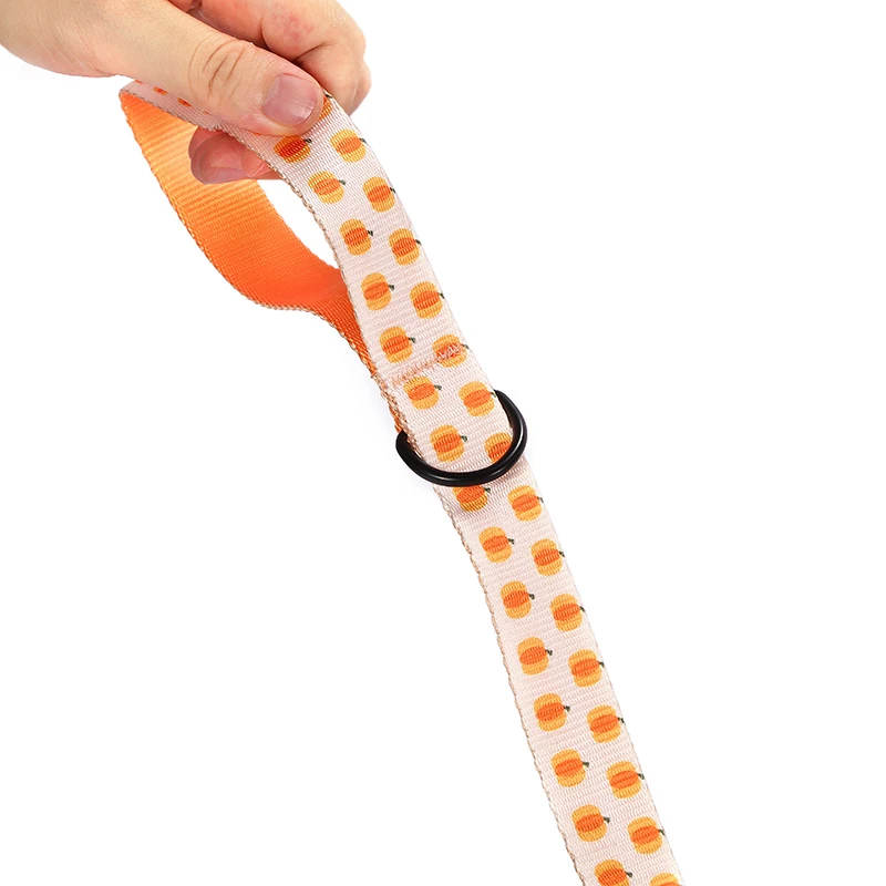 PLATTCO correa de perro con estampado en color personalizado patrón de calabaza CANDY para perros pequeños y grandes 5 tamaños PDL321 - imagen 5