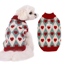 Suéter de invierno para Chihuahua y Yorkie – Cuello alto tejido