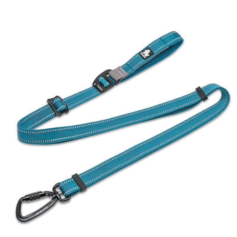 Correa ajustable para perros con asa acolchada de nylon – paseo cómodo - imagen 4