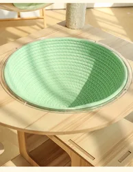 Cama rascador cápsula espacial para gatos – Algodón suave y lavable