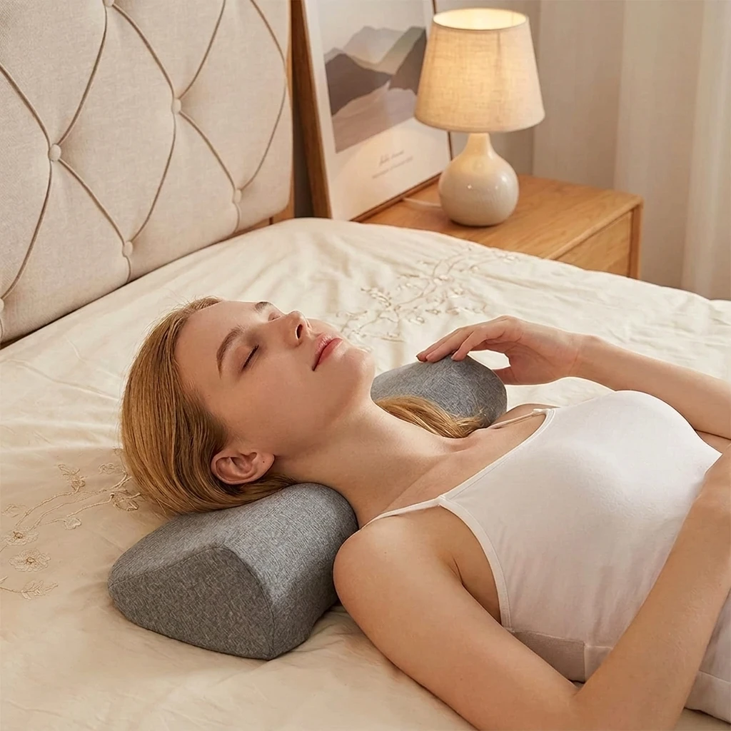 Almohada cervical viscoelástica para perros y gatos – Ayuda a dormir - imagen 5