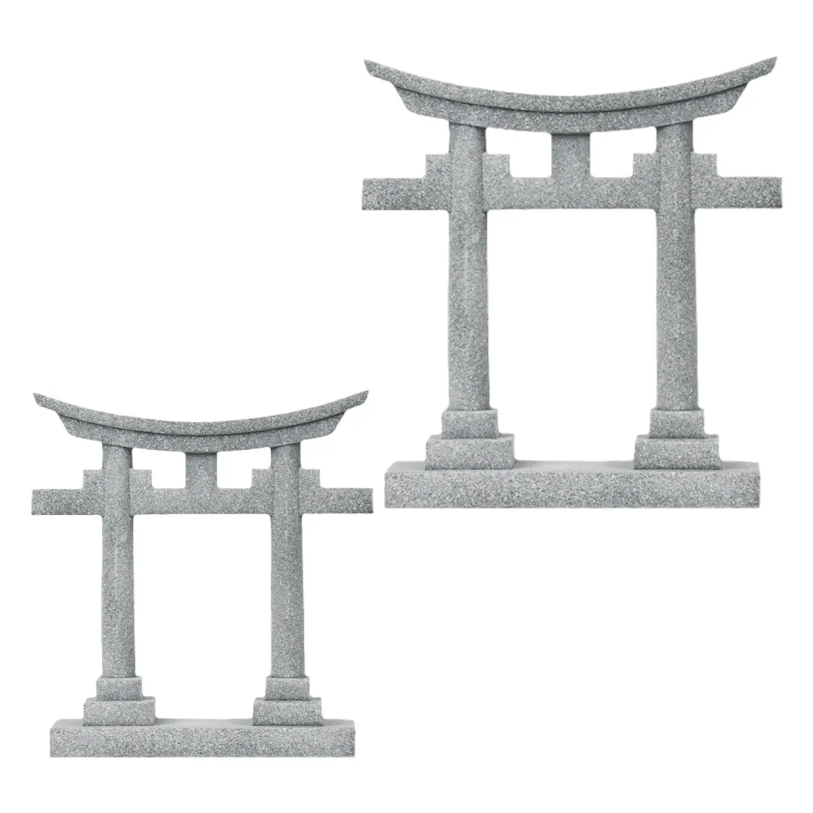 Japan Torii Gate Shrine Model Figurine Versatile Decorative Landscape Ornament