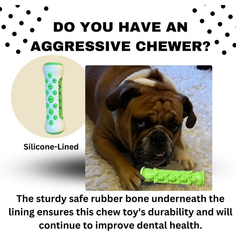 Dog Toy Teething Stick Chew Teeth Chewable Bones Dog Toothbrush Puppy Dental Care Cleaning Toy Supplies Fresh Breath - imagen 5