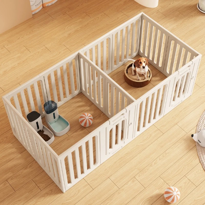 Luxury Dog Fence Dogs Cat Pet Fences Pets Puppy Kitten Pet Bars Barrier for Dogs Accessories Large Enclosure Baby Gate Playpen - imagen 3