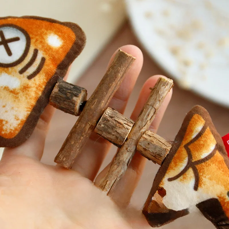 Juguetes para masticar para gatos, juguetes interactivos para peces a la parrilla, juguete Teaser para gatos Silvervine, boca limpia, juguete para juego de gatitos, suministros para mascotas, accesorios - imagen 4