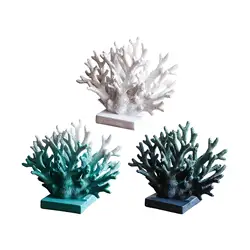 Arte coral resina náutico – Decoración para escritorio