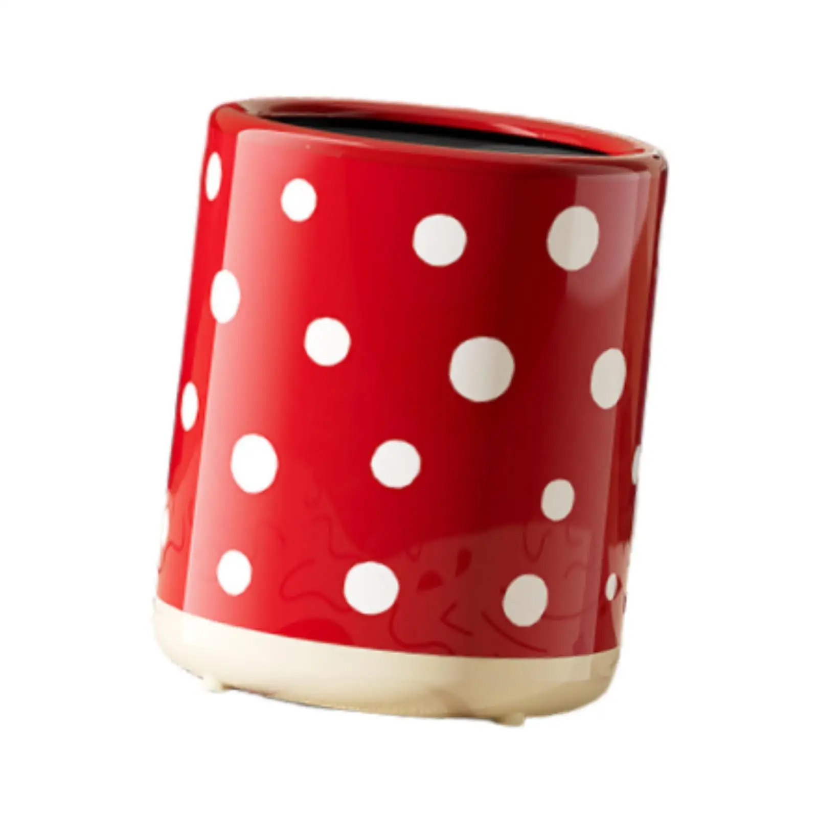 Trash Can Bathroom Bin Fashion Stylish Accessory Garbage Container Wastebasket for Bathroom Bedroom Restaurant Study Entryway