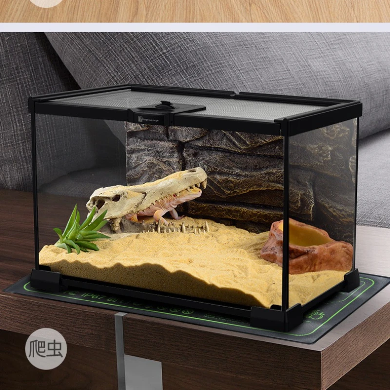 Versión de interruptor de almohadilla térmica para escalada de mascotas, tortuga, serpiente, lagarto, Rana, araña, almohadilla térmica para reptiles, ajuste de temperatura impermeable - imagen 5