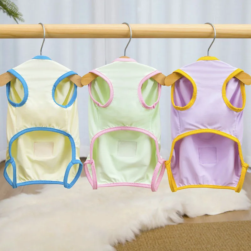 Mono de malla con capucha para perros pequeños – Ropa de verano e invierno - imagen 2