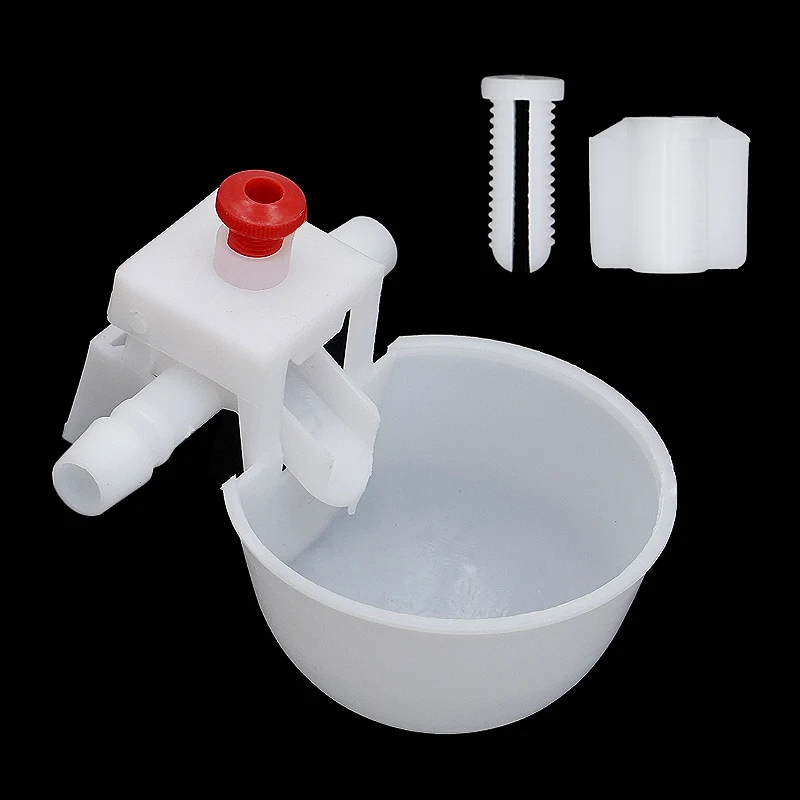 Bebedero automático de agua para palomas y codorniz, cuenco automático para aves de corral, equipo para pollos, rosca de 9,5mm, 5/10/20 piezas, 9,5mm - imagen 2