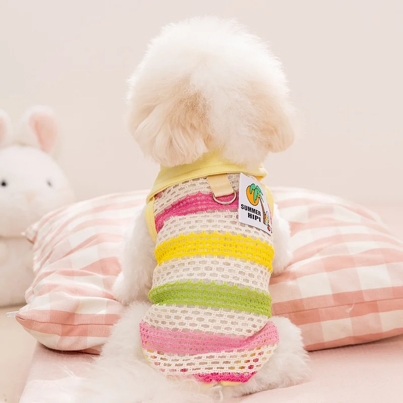 Camiseta verano perro y gato – ropa playera transpirable para mascotas - imagen 3