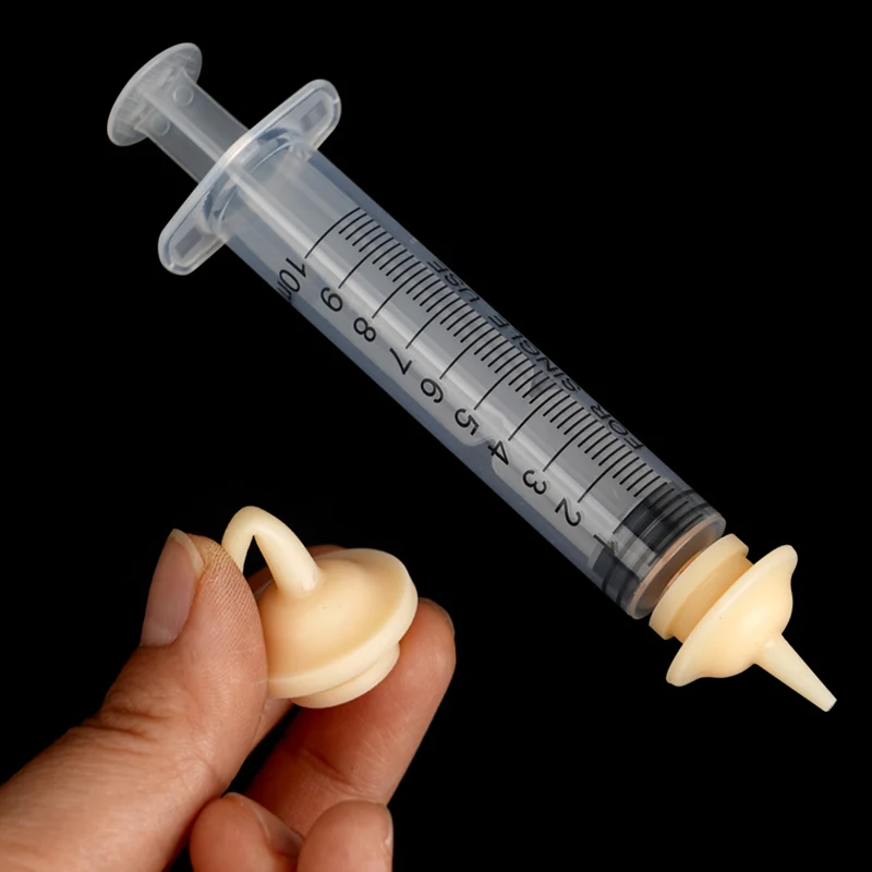 Jeringa Oral para alimentación de pájaros y mascotas, chupete de alimentación para perros y gatos, tetina de alimentación para mascotas recién nacidas, jeringa cuentagotas para medicina, 1ml-10ml - imagen 4