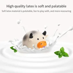Juguete masticable dental para perros – Látex resistente con sonido