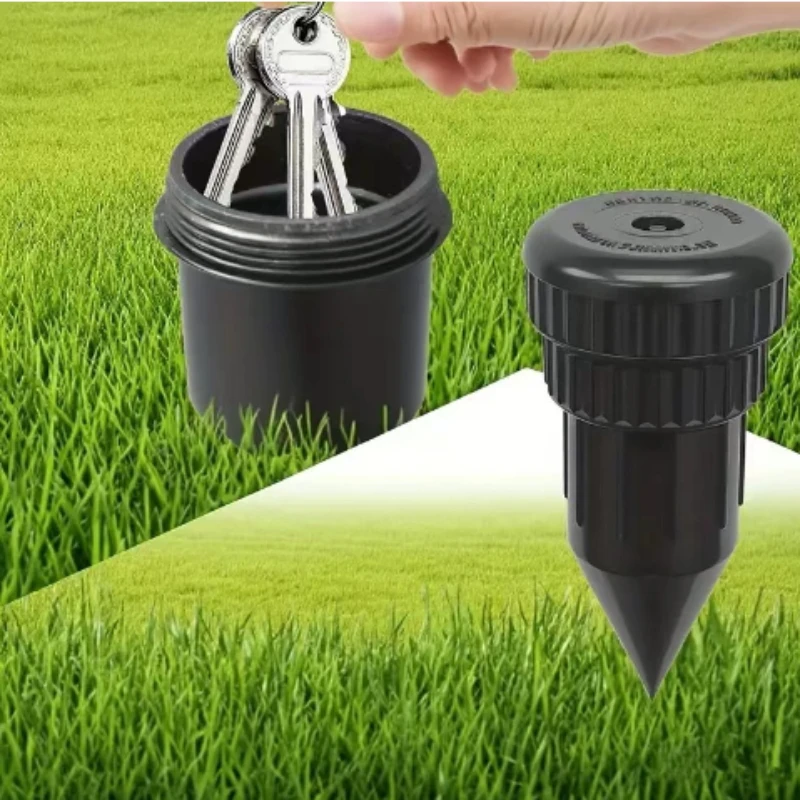 Caja fuerte llaves jardín regadera subterránea plástico exterior