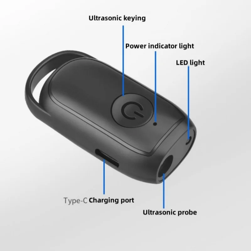 Repelente ultrasónico portátil para perros, dispositivo de entrenamiento de larga distancia, recargable por USB, con LED, defensa al aire libre, antibarkin - imagen 3