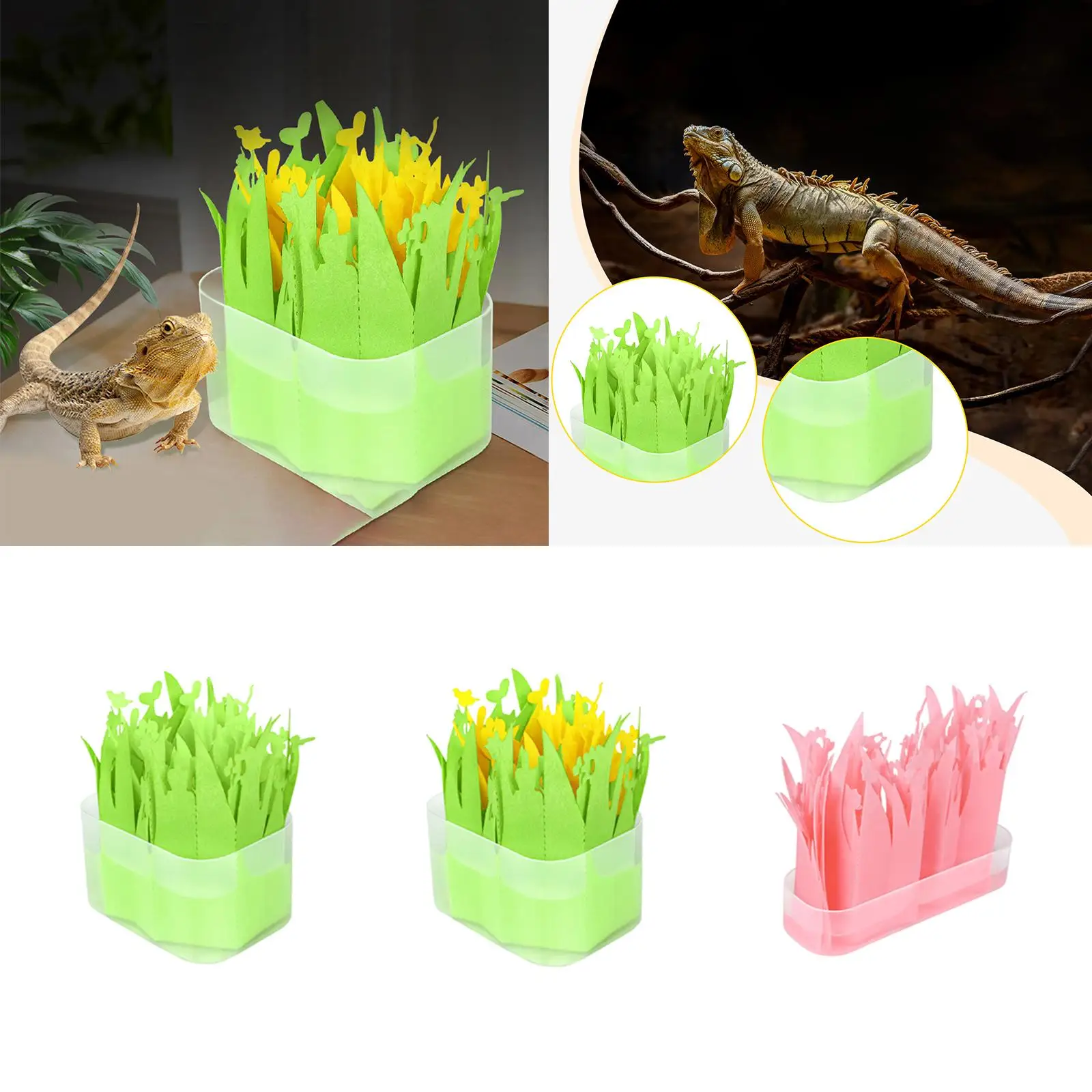 Reptile Humidifier with Water Basin for Chameleon Bearded Dragons Amphibians
