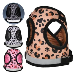 Arnés anti-tirones para gatos – Leopardo reflectante y ajustable