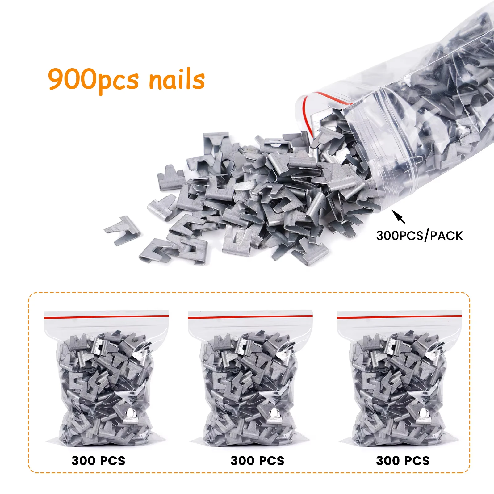 900pcs nails
