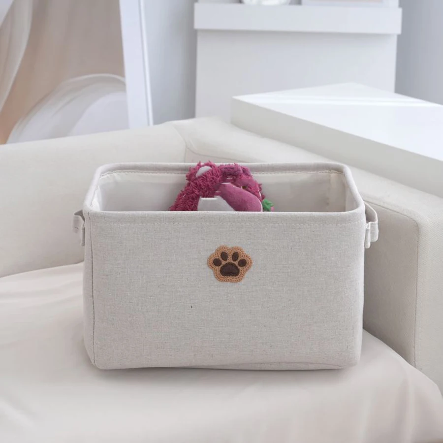 Cesta plegable organizadora de juguetes para gatos y perros - imagen 5