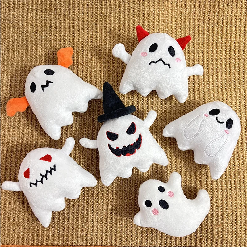 Juguete de Halloween para mascotas, bonito juguete de peluche BB llamado, juguete de Halloween, accesorios para cachorros, juguetes para perros pequeños - imagen 2