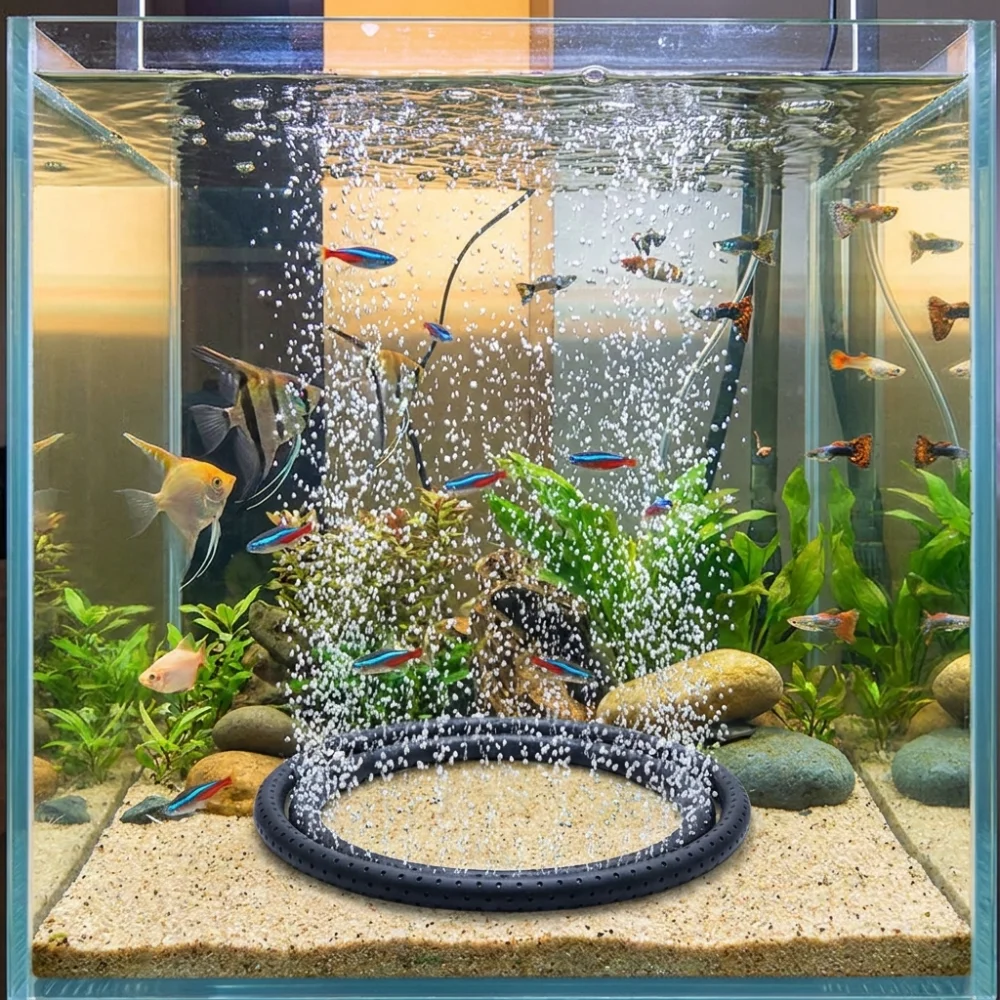 Cortina de burbujas para acuario: difusor de aire silencioso - imagen 3