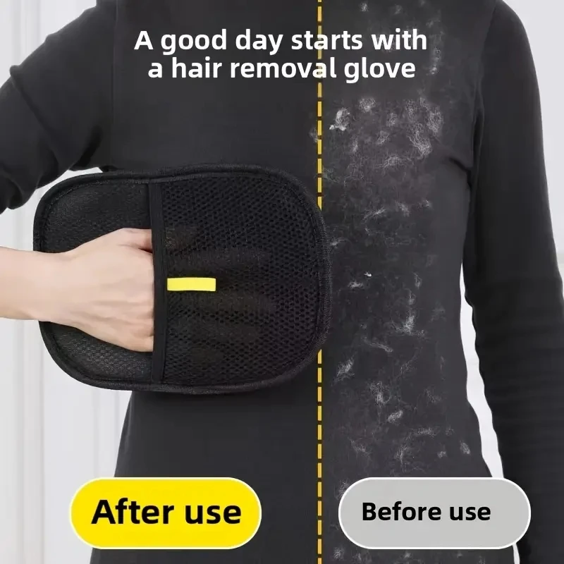 Guante lavable portátil para deslanar pelo de gatos y perros en ropa - imagen 5