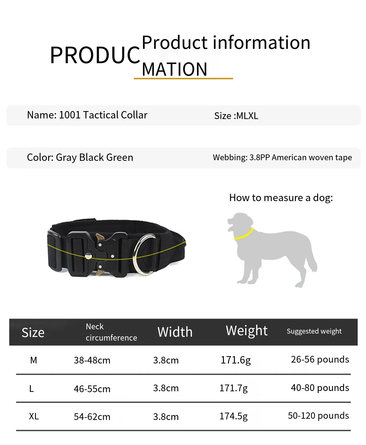 Ajuste del collar