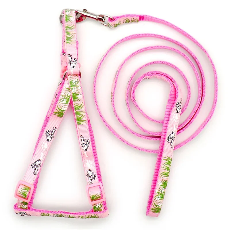 Arnés de moda para perros y gatos, arnés ajustable, chaleco, Collar para cachorros, perros pequeños y medianos, correa para exteriores, cinturón para caminar