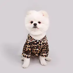 Camiseta para perros y mascotas, ropa bonita y adorable con estampado de leopardo, abeja y vaca, ropa ligera y acogedora para el hogar, ropa para mascotas